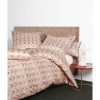 Mako-Satin Bettwäsche J.D. 45092-04 koralle peach